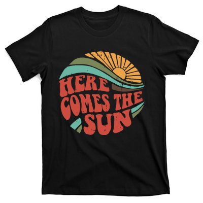 Here Comes The Sun Retro Style T-Shirt