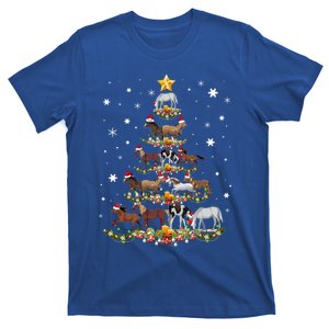 Horses Christmas Tree Horse Xmas Ornats Gift T-Shirt