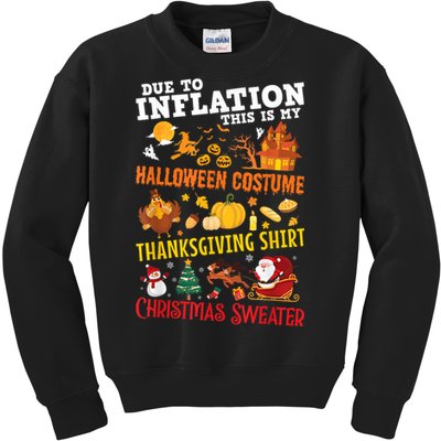 Halloween Costume Thanksgiving Ugly Christmas Sweater Kids Sweatshirt