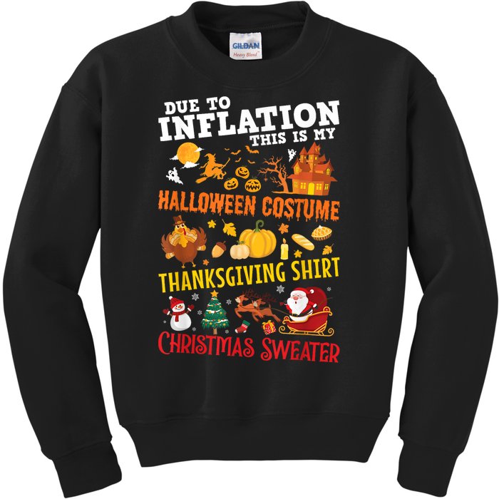 Halloween Costume Thanksgiving Ugly Christmas Sweater Kids Sweatshirt