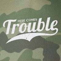 Here Comes Trouble Funny Trouble Maker Legacy Tie Dye Trucker Hat