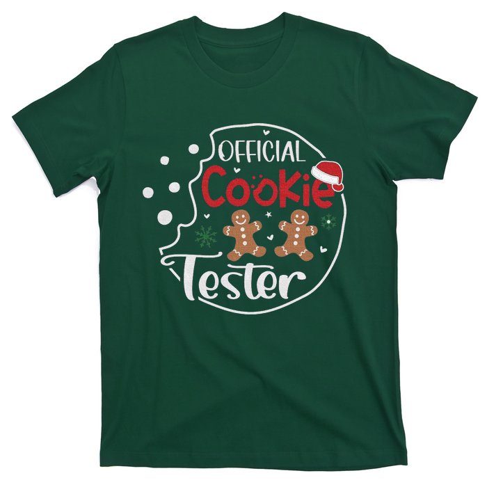 Head Cookie Tester Funny ChristmasChristmas Gift Christmas In July T-Shirt