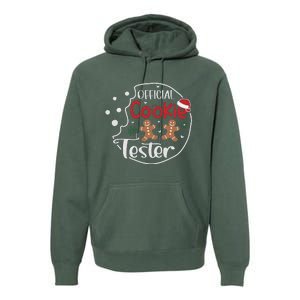 Head Cookie Tester Funny ChristmasChristmas Gift Christmas In July Premium Hoodie