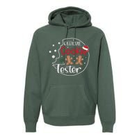 Head Cookie Tester Funny ChristmasChristmas Gift Christmas In July Premium Hoodie