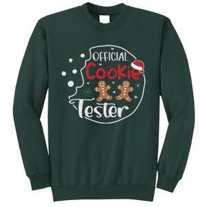 Head Cookie Tester Funny ChristmasChristmas Gift Christmas In July Tall Sweatshirt