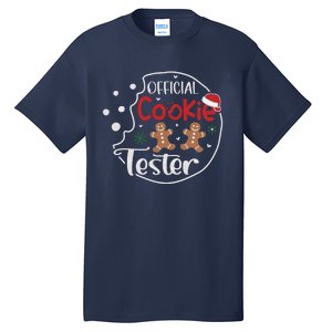 Head Cookie Tester Funny ChristmasChristmas Gift Christmas In July Tall T-Shirt