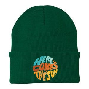 Here Comes The Sun Knit Cap Winter Beanie