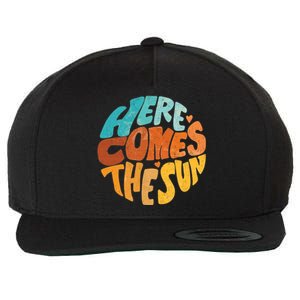 Here Comes The Sun Wool Snapback Cap