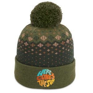 Here Comes The Sun The Baniff Cuffed Pom Beanie