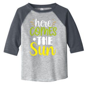 Here Comes The Sun Bring It On Sunshine Sunny Days Summer Gift Toddler Fine Jersey T-Shirt