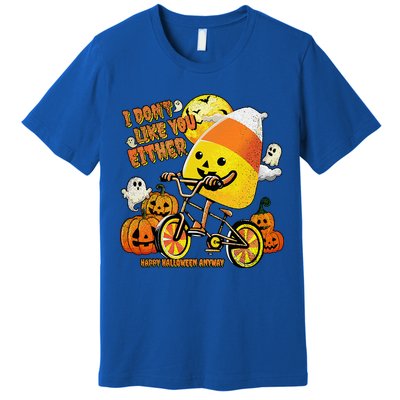 Halloween Costume Team Candy Corn I DonT Like You Either Premium T-Shirt