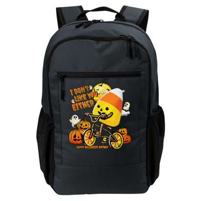 Halloween Costume Team Candy Corn I DonT Like You Either Daily Commute Backpack