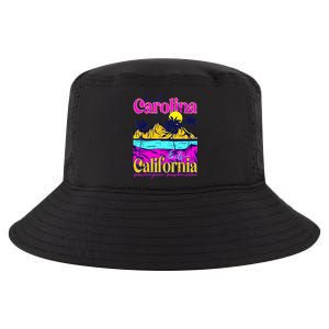 Heads Carolina Tail California Western Summer Beach Paradise Cool Comfort Performance Bucket Hat