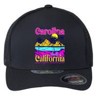 Heads Carolina Tail California Western Summer Beach Paradise Flexfit Unipanel Trucker Cap