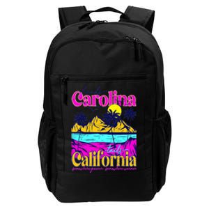 Heads Carolina Tail California Western Summer Beach Paradise Daily Commute Backpack