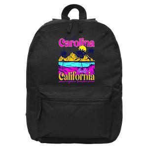 Heads Carolina Tail California Western Summer Beach Paradise 16 in Basic Backpack