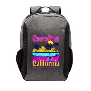 Heads Carolina Tail California Western Summer Beach Paradise Vector Backpack