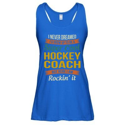 Hockey Coach Thank You Funny Gift Funny Appreciation Gift Ladies Essential Flowy Tank