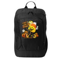 Halloween Costume Team Candy Corn I DonT Like You Either City Backpack