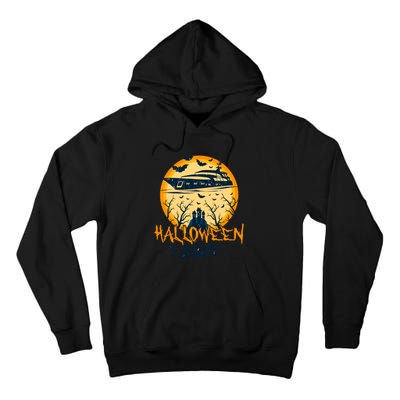 Halloween Cruise Trip Spooky Season Tall Hoodie