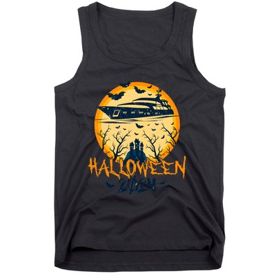 Halloween Cruise Trip Spooky Season Tank Top