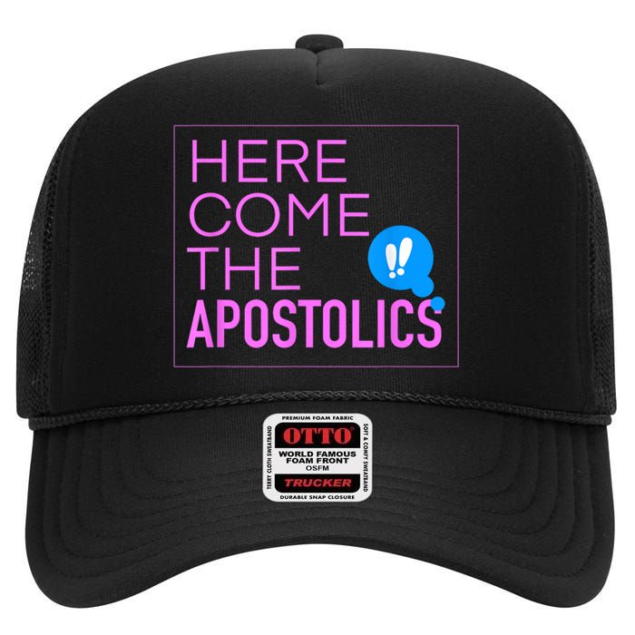 Here Come The Apostolics NAYC23 High Crown Mesh Back Trucker Hat