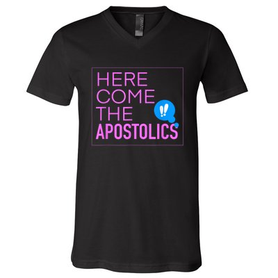 Here Come The Apostolics NAYC23 V-Neck T-Shirt