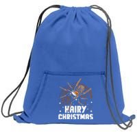 Hairy Christmas Tarantula Owner Gift Sweatshirt Cinch Pack Bag