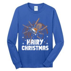 Hairy Christmas Tarantula Owner Gift Tall Long Sleeve T-Shirt