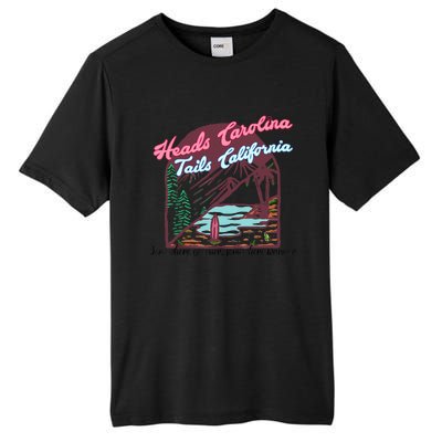 Heads Carolina Tail California Western Summer Beach Paradise Tall Fusion ChromaSoft Performance T-Shirt