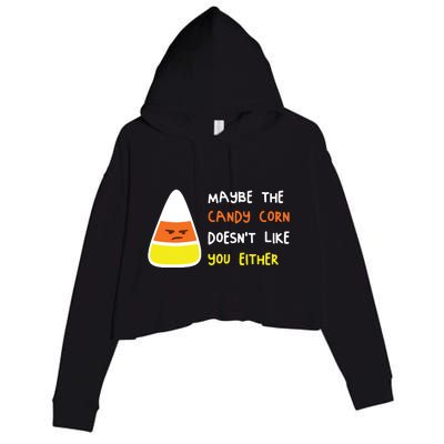 Halloween Costume Team Candy Corn Crop Fleece Hoodie