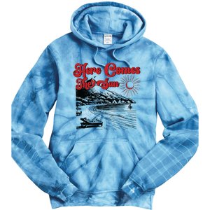 Here Comes The Sun Summer Tie Dye Hoodie