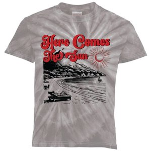 Here Comes The Sun Summer Kids Tie-Dye T-Shirt