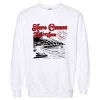 Here Comes The Sun Summer Garment-Dyed Sweatshirt