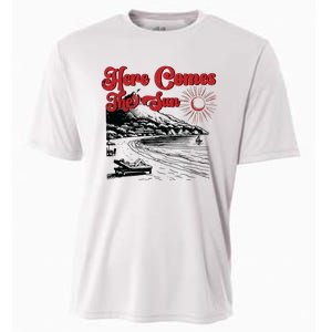 Here Comes The Sun Summer Cooling Performance Crew T-Shirt