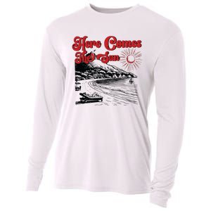 Here Comes The Sun Summer Cooling Performance Long Sleeve Crew