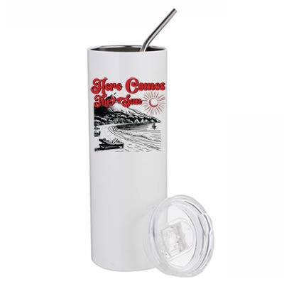 Here Comes The Sun Summer Stainless Steel Tumbler