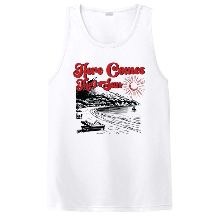 Here Comes The Sun Summer PosiCharge Competitor Tank