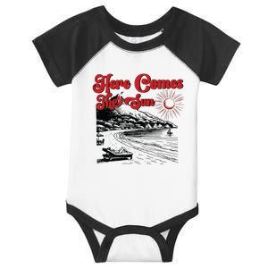 Here Comes The Sun Summer Infant Baby Jersey Bodysuit