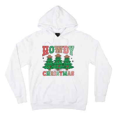 Howdy Christmas Tree Western Tumbler Merry And Bright Christmas Cowboy Hoodie