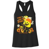 Halloween Costume Team Candy Corn I DonT Like You Either Women's Racerback Tank