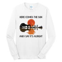 Here Comes The Sun And I Say It's Alright Guitar Tall Long Sleeve T-Shirt