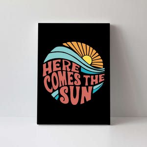 Here Comes The Sun Summer Beach Canvas