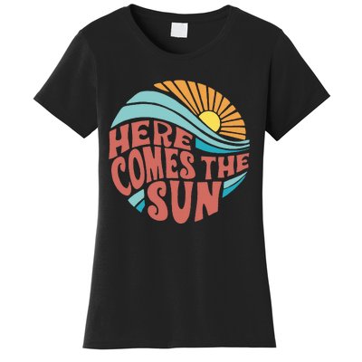 Here Comes The Sun Summer Beach Women's T-Shirt