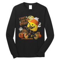 Halloween Costume Team Candy Corn I DonT Like You Either Gift Long Sleeve Shirt