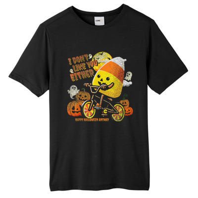 Halloween Costume Team Candy Corn I DonT Like You Either Gift Tall Fusion ChromaSoft Performance T-Shirt