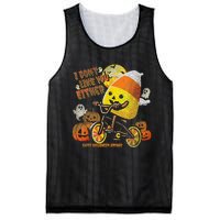 Halloween Costume Team Candy Corn I DonT Like You Either Gift Mesh Reversible Basketball Jersey Tank