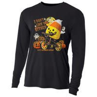 Halloween Costume Team Candy Corn I DonT Like You Either Gift Cooling Performance Long Sleeve Crew