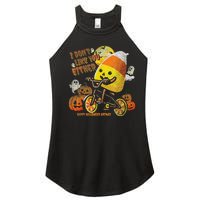 Halloween Costume Team Candy Corn I DonT Like You Either Gift Women's Perfect Tri Rocker Tank