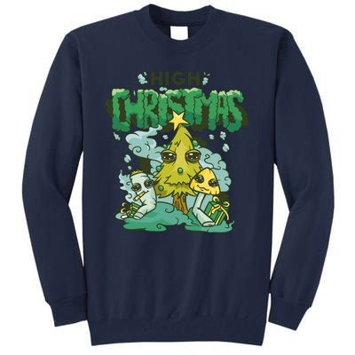 High Christmas Tree Tall Sweatshirt